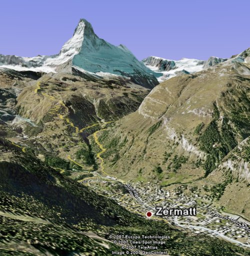 Screenshot Google Earth