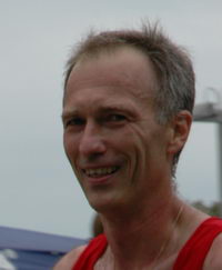 Foto von Thomas beim Baden-Marathon